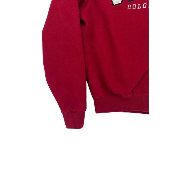 Vail Resort Wear Sweatshirt XS Red Vail Colorado  Crewneck Sweater - Picture 9 of 10